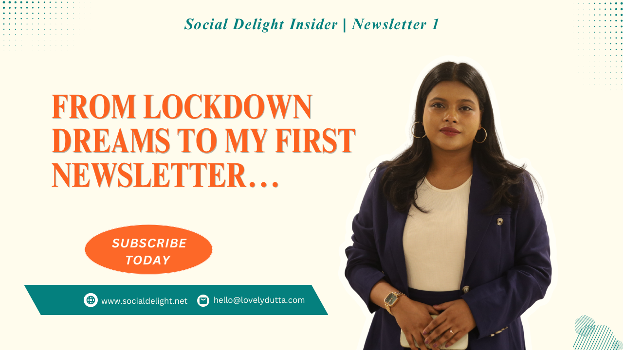 From lockdown dreams to building a personal brand…
